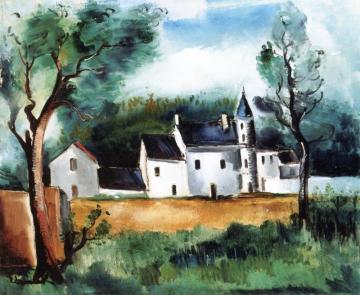 Chateau Artwork by Maurice De Vlaminck