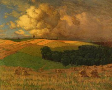 October Artwork by Frank Charles Peyraud