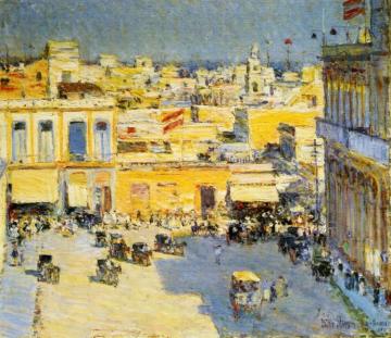 Havana Artwork by Frederick Childe Hassam