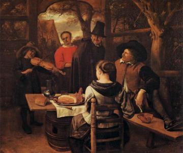 The Meal Artwork by Jan Steen