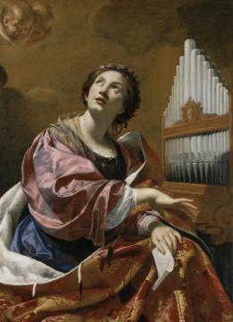 Saint Cecilia Artwork by Simon Vouet