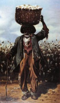 Cotton Picker Artwork by William Aiken Walker
