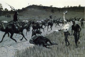 Battle of San Juan Artwork by Frederic Remington