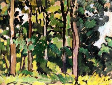Green Trees At Choisel Artwork by Louis Valtat
