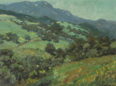 Rolling California Foothills Artwork by Granville Redmond