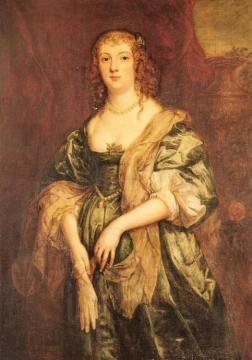 Portrait of Anne Carr, Countess of Bedford Artwork by Anthony van Dyck