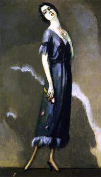 Maria Ricotti In 'the Temptress' Artwork by Kees Van Dongen