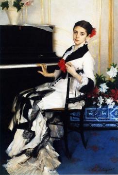 Madame Ramon Subercaseaux Artwork by John Singer Sargent
