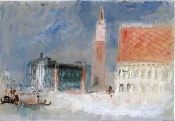 Venice, The Piazzetta and the Doge's Palace from the Bacino Artwork by Joseph Mallord William Turner