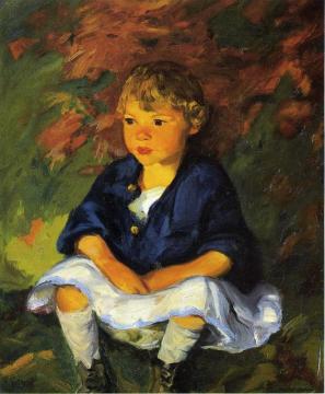 Little Country Girl Artwork by Robert Henri