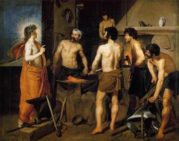 The Forge Of Vulcan Artwork by Diego Velazquez