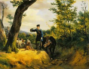 The Quarry Artwork by Horace Vernet