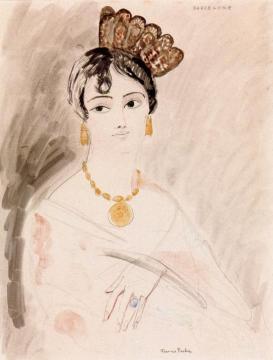 Spanish Woman Artwork by Francis Picabia