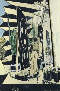 Wahl Artwork by Neo Rauch