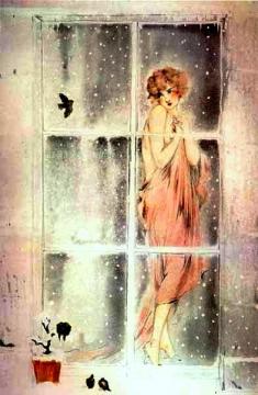 Chilly One Artwork by Louis Icart