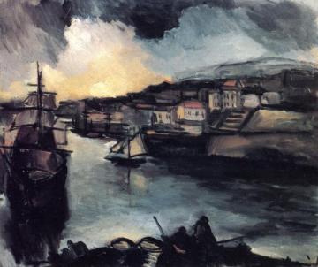The Port Of Rouen Artwork by Maurice De Vlaminck