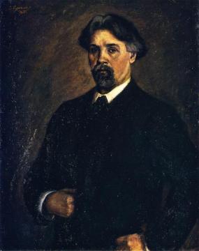 Self-portrait Artwork by Vasili Ivanovich Surikov