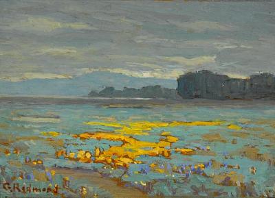 Poppy Field Near Millbrae Artwork by Granville Redmond