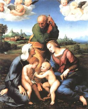 The Canigiani Madonna Artwork by Raphael