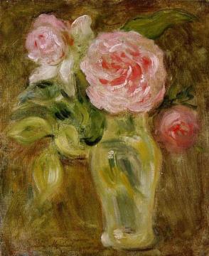 Roses Artwork by Berthe Morisot