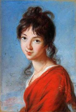 Princesse Teresa Czartoryska Artwork by Elisabeth Vigee Le Brun