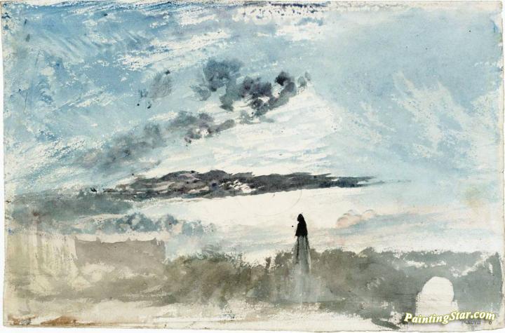 Bridge and Monument Artwork by Joseph Mallord William Turner