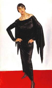 Portrait of Annie Boucke Artwork by Jan Sluyters