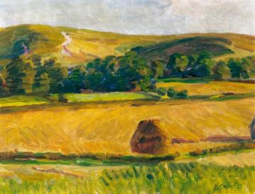 Firle Beacon Artwork by Duncan Grant