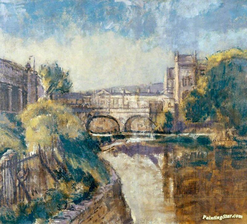 Pulteney Bridge, Bath Artwork by Walter Richard Sickert