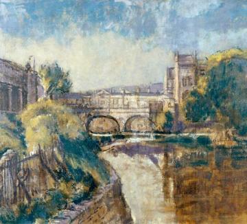 Pulteney Bridge, Bath Artwork by Walter Richard Sickert