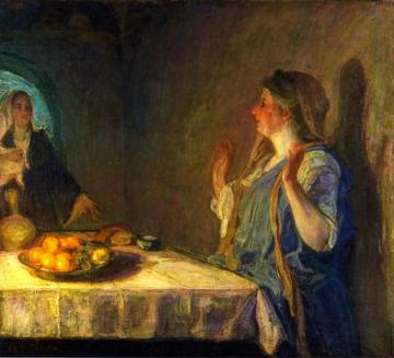The Visitation Artwork by Henry Ossawa Tanner