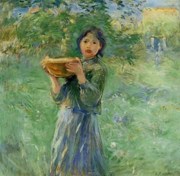 The Bowl Of Milk Artwork by Berthe Morisot
