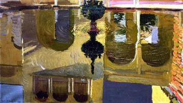 Reflections in a Fountain Artwork by Joaquin Sorolla y Bastida