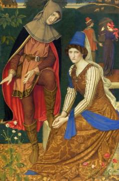 The Nut Brown Maid Artwork by Joseph Edward Southall