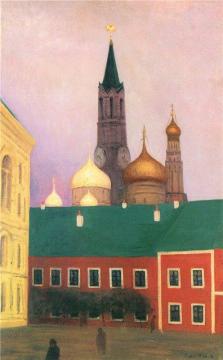 View Of The Kremlin In Moscow Artwork by Felix Vallotton