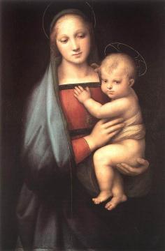 The Granduca Madonna Artwork by Raphael