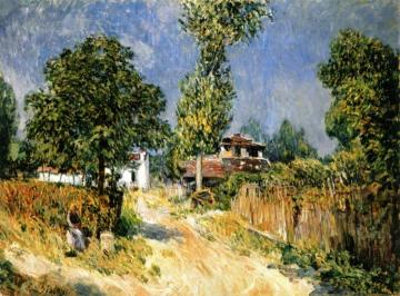 Upward Path at Mont Valerien Artwork by Alfred Sisley
