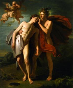 The Death Of Hyacinth Artwork by Benjamin West