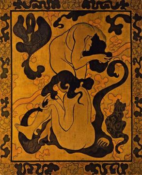 Woman Fixing Their Hair Artwork by Paul Ranson
