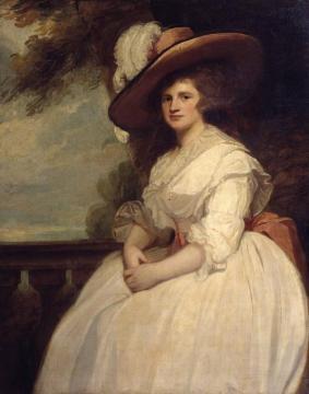 Mrs John Matthews Artwork by George Romney