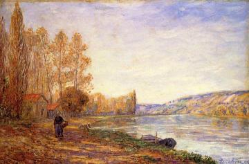 The Effect of Autumn on the Banks of the Yonne - Sunlight Artwork by Francis Picabia
