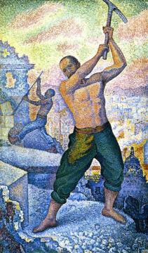 The Wrecker Artwork by Paul Signac