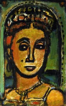 Carmencita II Artwork by Georges Rouault