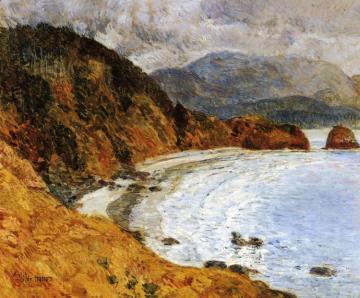 Ecola Beach, Oregon Artwork by Frederick Childe Hassam