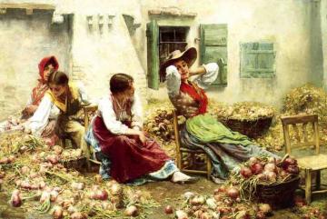 Italian Idyll Artwork by Charles Frederic Ulrich