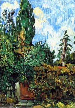 A Versailles Garden Artwork by Louis Valtat