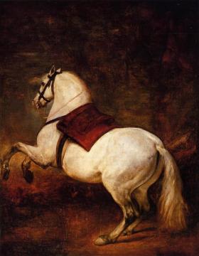 The White Horse Artwork by Diego Velazquez