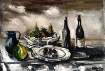 Still Life With Fruit Artwork by Maurice De Vlaminck
