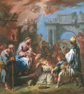 Adoration of the Magi Artwork by Sebastiano Ricci
