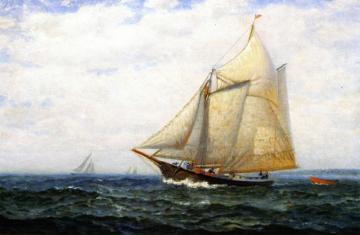 Cruising Yacht Artwork by James Gale Tyler